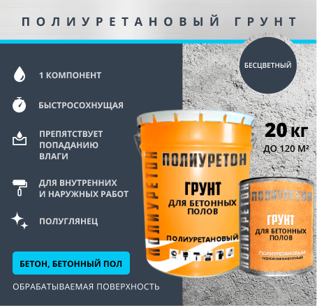 Грунт для бетона глубокого проникновения, купить по цене от производителя - Политакс